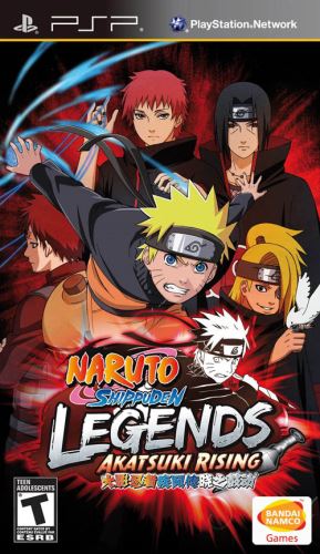 PSP Naruto Shippuden Legends Akatsuki Rising (Nová)