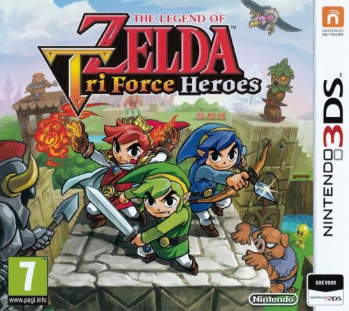 Nintendo 3DS The Legend Of Zelda: Tri Force Heroes (nová)