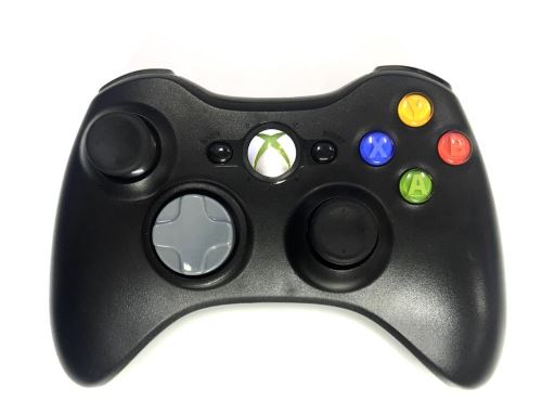 [Xbox 360] Bezdrôtový Ovládač Microsoft - černošedý (rôzne estetické vady)