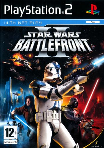 PS2 Star Wars Battlefront 2 (DE) (bez obalu)