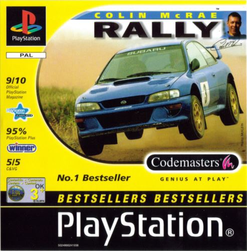 PSX PS1 Colin McRae Rally Demo