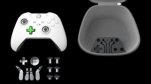 [Xbox One] Bezdrôtový Ovládač ELITE - biely + originálne balenie s puzdrom (estetická vada)
