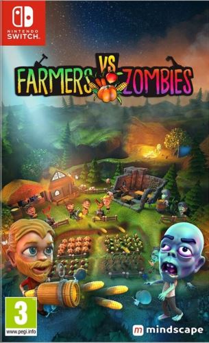Nintendo Switch Farmers vs Zombies (nová)