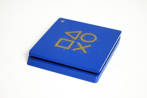 PlayStation 4 Slim 500 GB modrý - Days Of Play Limitovaná Edícia