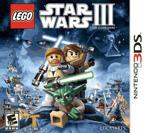 Nintendo 3DS Lego Star Wars 3 The Clone Wars