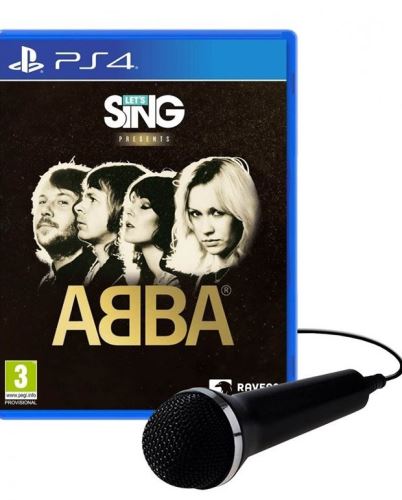 PS4 Let's Sing Presents ABBA + mikrofón - Bundle (Nový)