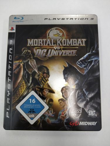Steelbook - PS3 Mortal Kombat vs. DC Universe (estetická vada)