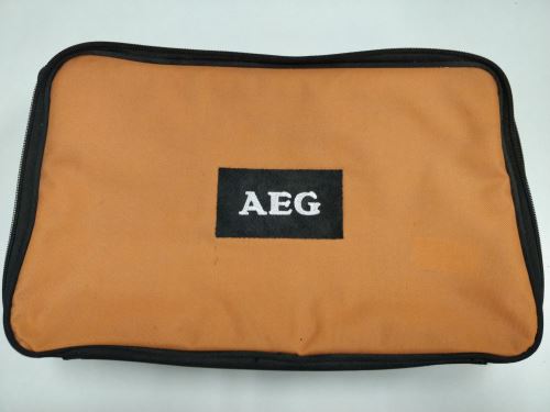 Puzdro na AEG bezpříklepovou vŕtačku BE 750 RE, čierno-oranžové