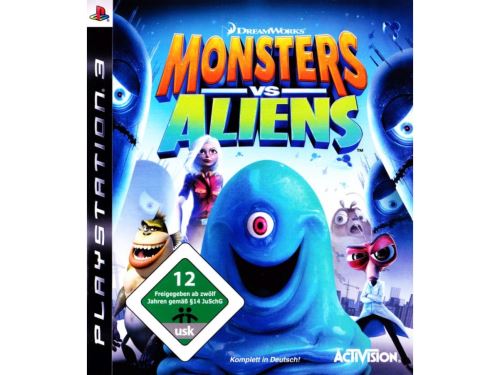 PS3 Monsters Vs Aliens