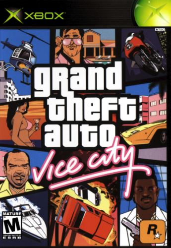 Xbox GTA Vice City Grand Theft Auto