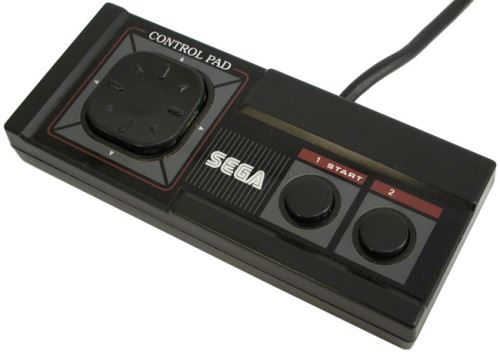 [Sega Master System II] Drôtový Ovládač Sega Master System Control Pad (estetická vada)