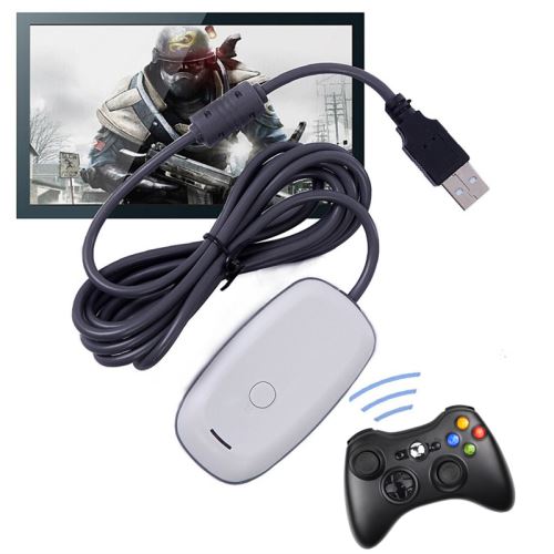 [Xbox 360 | PC] Bezdrôtový prijímač pre Windows PC biely (nový)