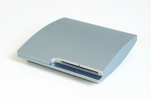 PlayStation 3 Slim 320 GB Carbon - strieborný (estetická vada)