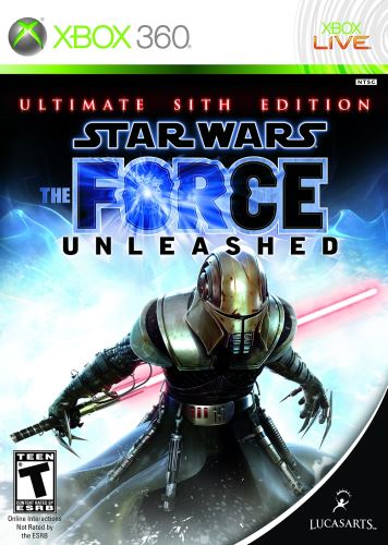 Xbox 360 Star Wars The Force Unleashed Ultimate Sith Edition