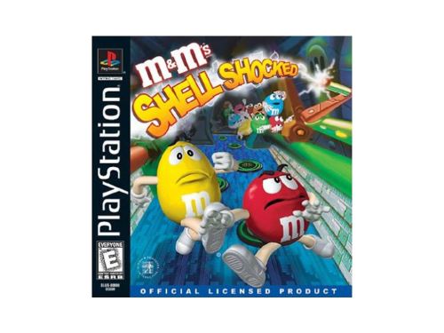 PSX PS1 m & m's - Shell Shocked (1126)
