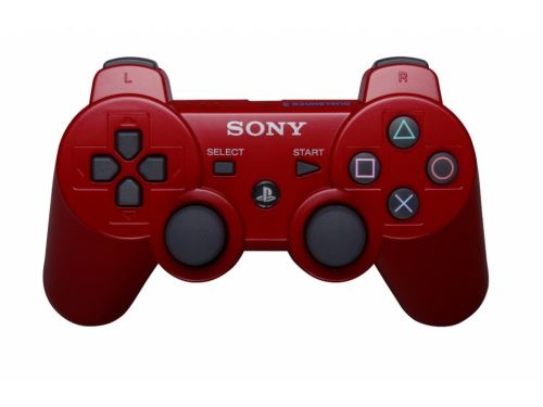 [PS3] Bezdrôtový Ovládač Sony Dualshock - červený