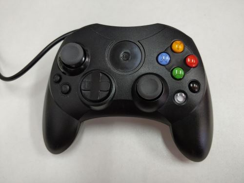 [Xbox Original] Drôtový ovládač - čierny (estetická vada)