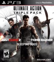 PS3 Ultimate Action Triple Pack: Tomb Raider - Sleeping Dogs - Just Cause 2