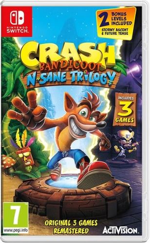 Nintendo Switch Crash Bandicoot N. Sane Trilogy (nová)