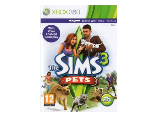 Xbox 360 The Sims 3 Pets - Domáce Maznáčikovia (bez obalu)