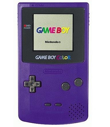 Nintendo GameBoy Color (fialový) (estetická vada)