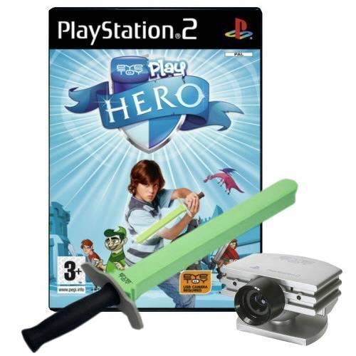 PS2 EyeToy Play: Hero (kompletný set) (CZ)