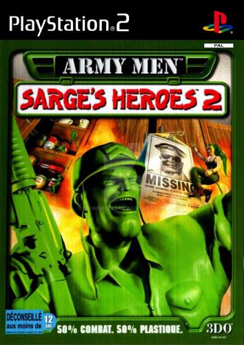 PS2 Army Men Sarge Heroes 2