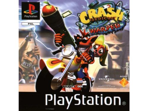 PSX PS1 Crash Bandicoot 3 - Warped