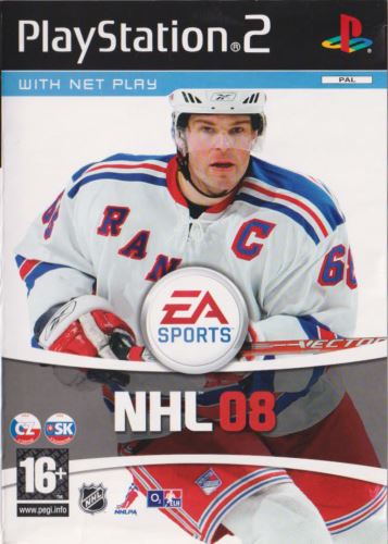 PS2 NHL 08 2008 (CZ / SK)