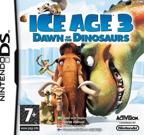 Nintendo DS Doba Ľadová 3 Úsvit dinosaurov - The Ice Age 3 Dawn of the Dinosaurs