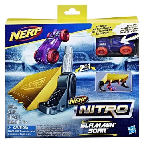 NERF - Nitro Double Action Stunt Foam Car - Hracie Autíčko (nové)