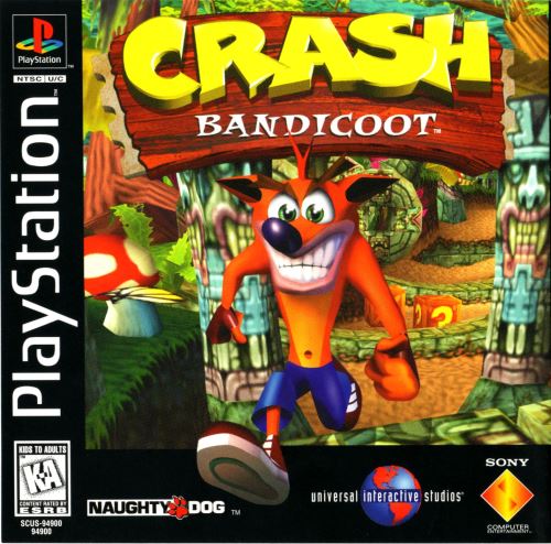 PSX PS1 Crash Bandicoot