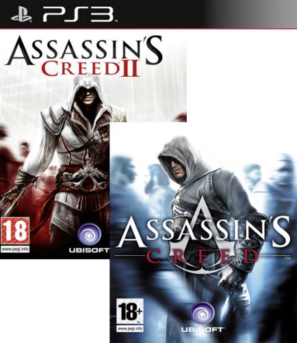 PS3 Assassins Creed 2 + Assassins Creed (nová)