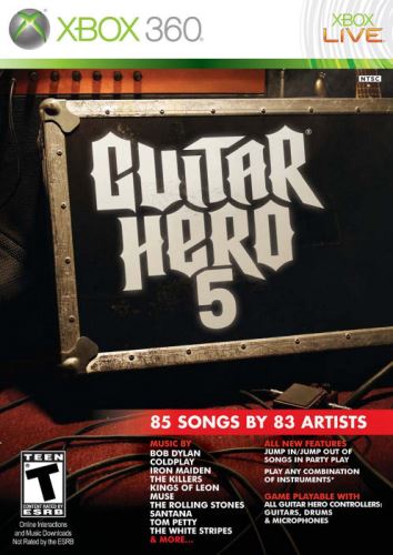 Xbox 360 Guitar Hero 5 (iba hra)