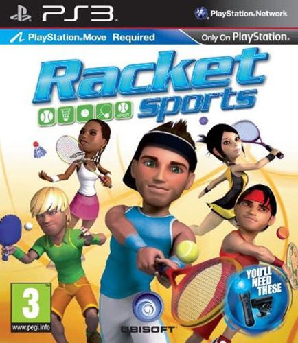 PS3 Move Racket Sports (Nová)