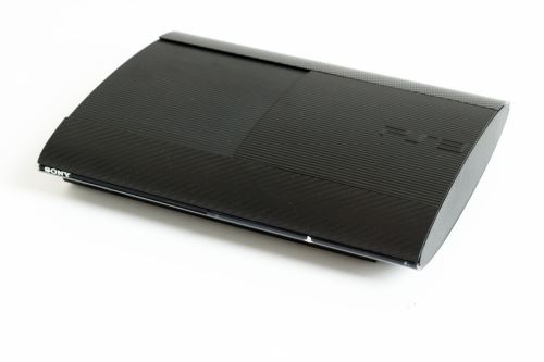 PlayStation 3 12 GB Super Slim - Carbon (estetická vada)