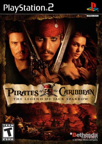 PS2 Piráti Z Karibiku Legenda Jacka Sparrowa - Pirates Of The Caribbean The Legend Of Jack Sparrow