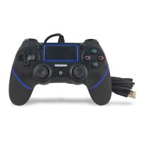 [PS4] Drôtový Ovládač - modro / čierny (nový)
