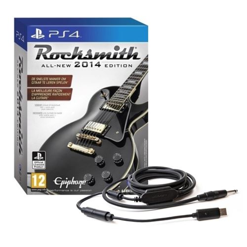 PS4 Rocksmith 2014 Edition + Kábel - Bundle (Nový)