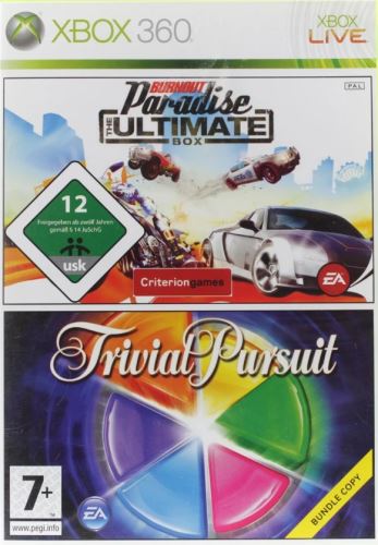 Xbox 360 Burnout Paradise The Ultimate Box (DE) + Trivial Pursuit