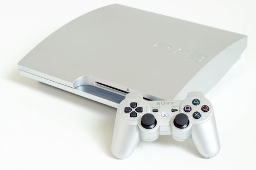 PlayStation 3 Slim 320 GB - strieborný (estetická vada)