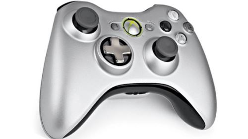 [Xbox 360] Bezdrôtový Ovládač Microsoft - strieborný (estetická vada)