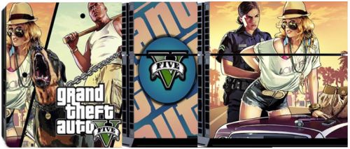 [PS4] Polep GTA V Grand Theft Auto 5 - rôzne typy konzol (nový)