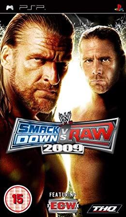 PSP Smackdown vs Raw 2009 (Bez obalu)