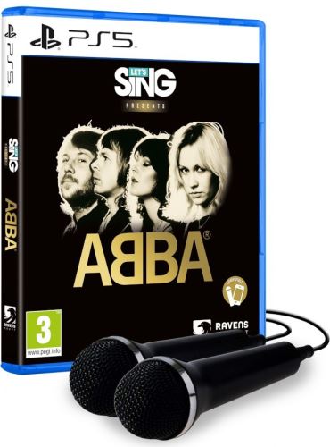 PS5 Let's Sing Presents ABBA + 2 mikrofóny - Bundle (Nový)