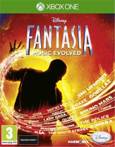 Xbox One Kinect Disney Fantasia Music Evolved (nová)