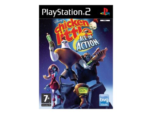 PS2 Strašpytlík: Eso V Akciu, Little Chicken: Ace In Action (DE)