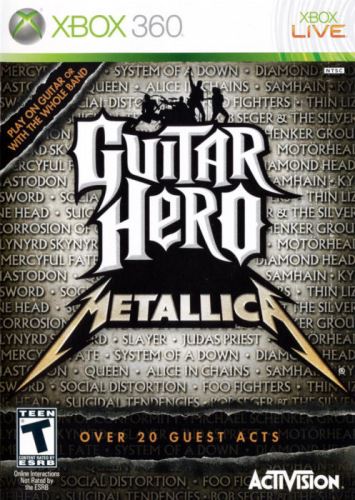 Xbox 360 Guitar Hero Metallica (iba hra)