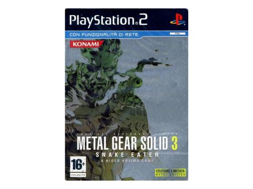 PS2 Metal Gear Solid 3: Snake Eater (DE)
