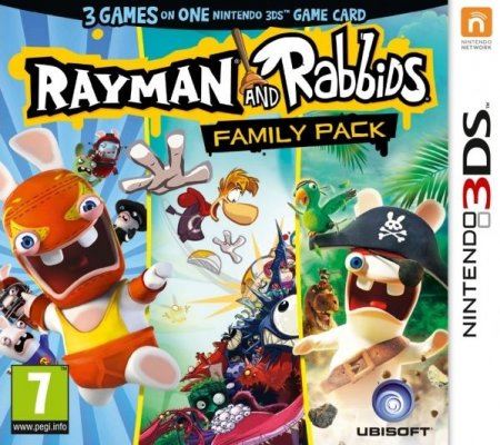 Nintendo 3DS Rayman and Rabbids Family Pack